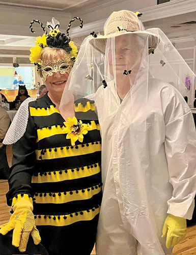Cutest Beekeeper and Bee June and Ron Wimmer web