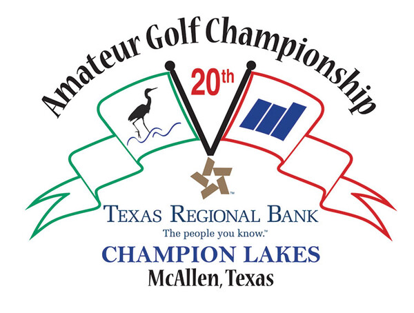 22 Amateur Golf Championship Tourney Logo TX Regional Bank Champion Lakes Golf Course