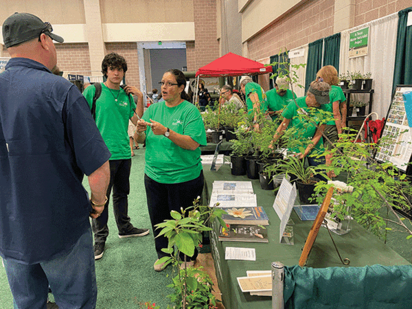 Texas Master Naturalists sell native plants at RGV Home and Garden Show web